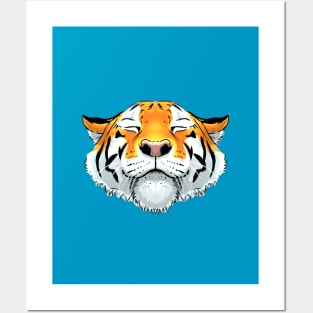 HAPPY TIGER Posters and Art